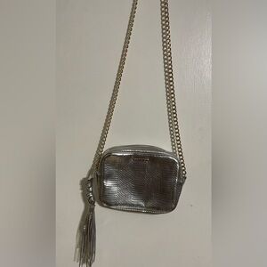 Silver Victoria’s Secret Crossbody Bag *See Description*